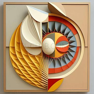 3D model Hilma af Klint (STL)